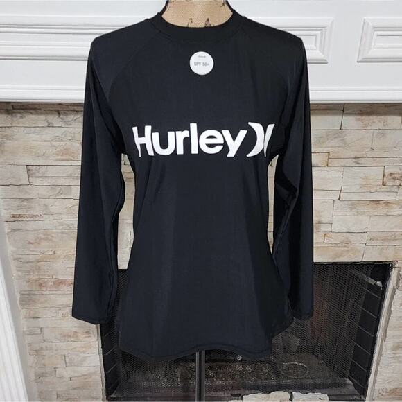 Women's Oao Solid Long Sleeve Mock Neck Rash Guard plus size 2X new!! - Picture 2 of 10